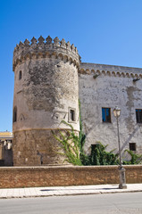 Ducal Castle of Torremaggiore. Puglia. Italy.