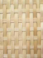 Pattern and design of Thai style bamboo handcraft