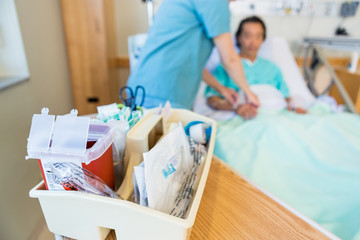 IV Equipment in Hospital
