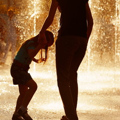 Children on walk