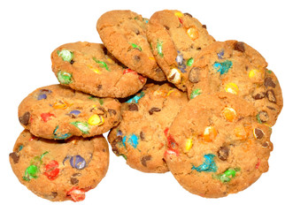 Candy Covered Cookies