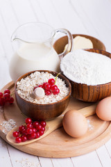 Ingredients for baking