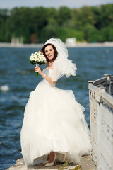 Fototapeta na wymiar Young bride