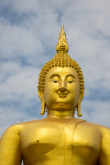 A big Buddha statue