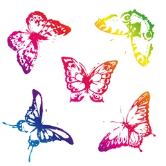 Stof per meter Vlinders vlinders ontwerp