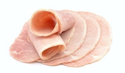 sliced ham