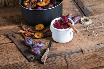 Plum puree