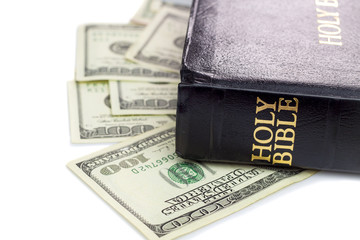 Holy Bible and money