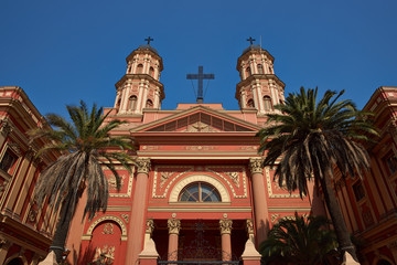 Fototapeta na wymiar Congregacion Preciosa Sangre in Santiago