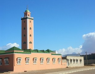 Fototapeta premium mosquée de Moulay Bousselham