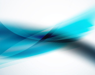 Unusual blur wave abstract background