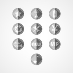 set concept web icon