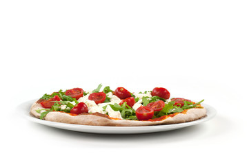 la pizza alla rucola