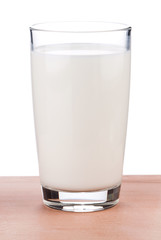 Glass of milk