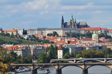 Fototapeta premium Prague Czech republic, St. Vitus Cathedral