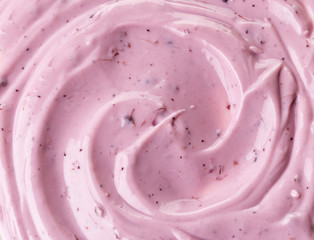 pink berry yogurt