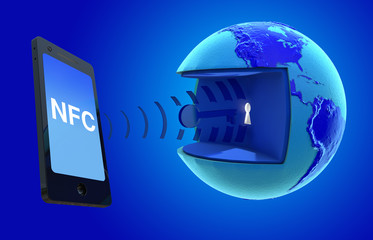 NFC. Near Field Communication.