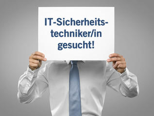 IT-Sicherheitstechniker / in gesucht