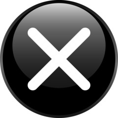 Glossy button for sites to remove