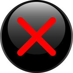 Glossy button to remove