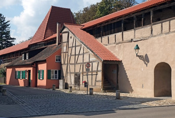 Stadtmauer in Nördlingen