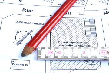 Limite de la parcelle