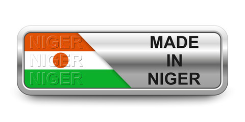 Made in Niger Button