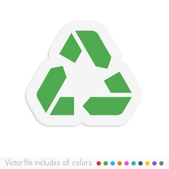 Obraz premium Sticky Icon