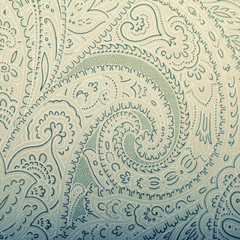 Vintage wallpaper background with vignette victorian pattern - 70006368