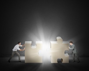 Teamwork and partnership concept