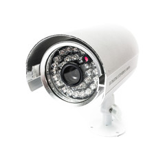CCTV Camera of Surveillance isolate on white background