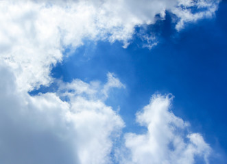 Obraz premium Sky with clouds