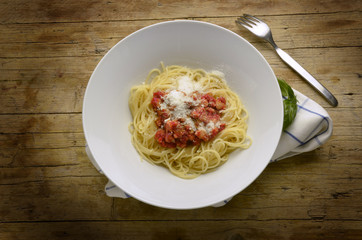 Pasta alla salumiera Cucina italiana Lutuing Italyano Expo 2015