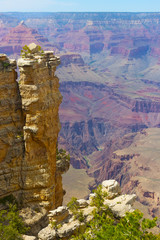 Rock formation at Grand Canyon.