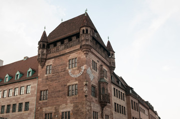Fototapeta na wymiar Nassauer Haus in Nürnberg