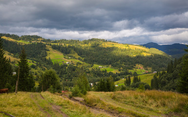 Naklejka premium Ridge Marmarosy