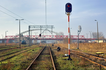 Kolej, pociąg, infrastruktura kolejowa © janmiko