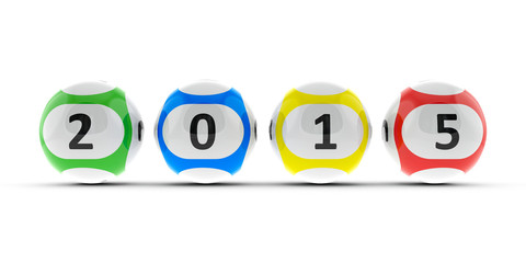Lottery balls 2015