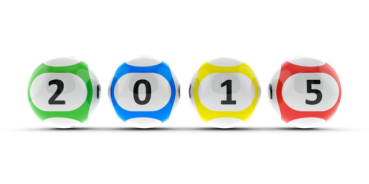 Lottery balls 2015