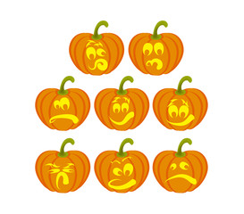 pumpkin faces