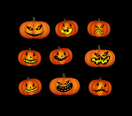 pumpkin faces