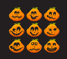 pumpkin faces