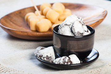 crinkles or chocolate soft cookies