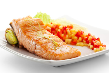Salmon Steak