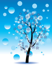 Decorative Winter Tree