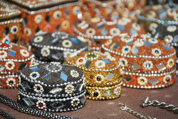 Obraz premium Goods for Sale at Souvenir Shop