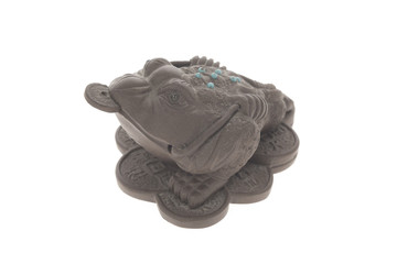 Chinese Feng Shui lucky money toad