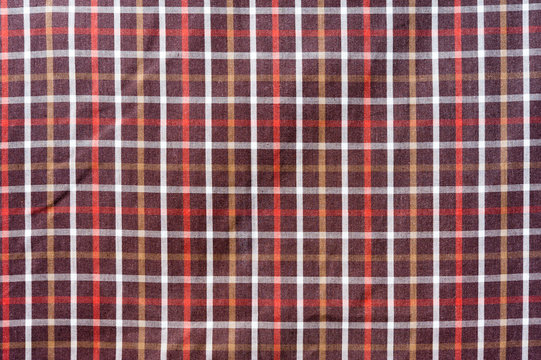texture of scott pattern on fabric
