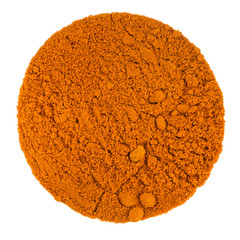 Turmeric Powder Macro Texture