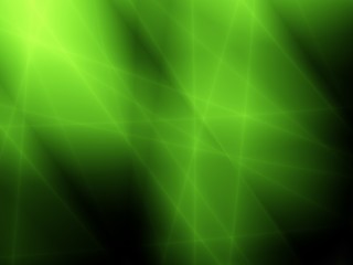 Obraz premium Magic green abstract light modern design